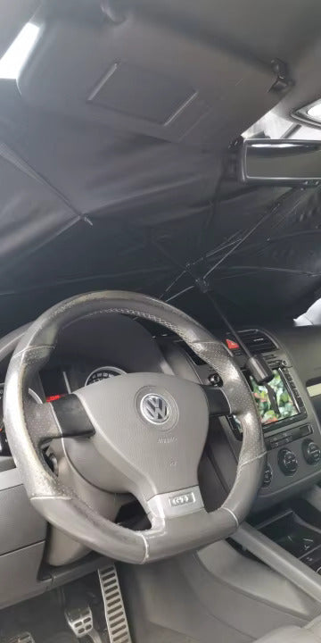 Parasol para coche tipo paraguas