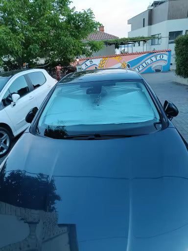 Parasol para coche tipo paraguas